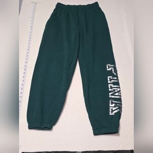PINK Victoria's Secret Green Sweatpants